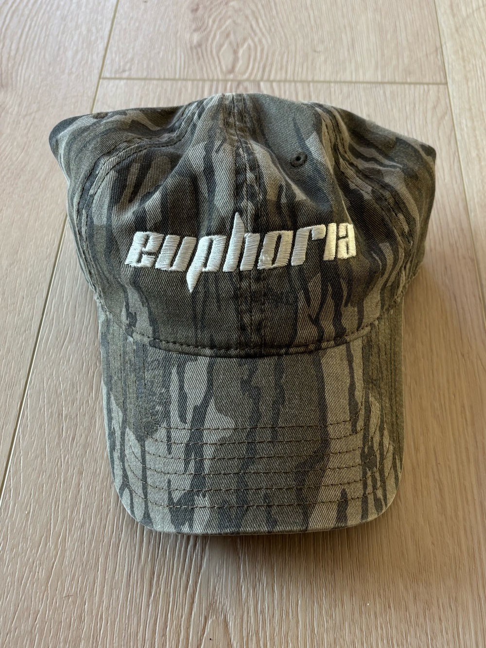 OTTO Camouflage 'euphoria' Embroidered Baseball Cap - Green